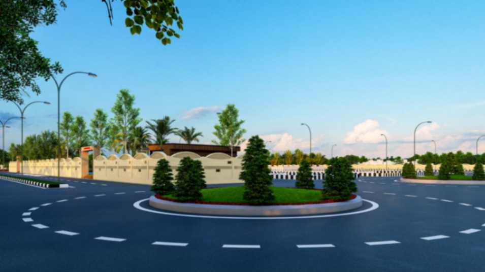 HM Green City Plot for Sale on Ayodhya Road (Lucknow), Photo, Price,  Location,Plot on Ayodhya Road, Faizabad, Road, HM group of Companies, PLot For sale in Lucknow, , HM City Photo